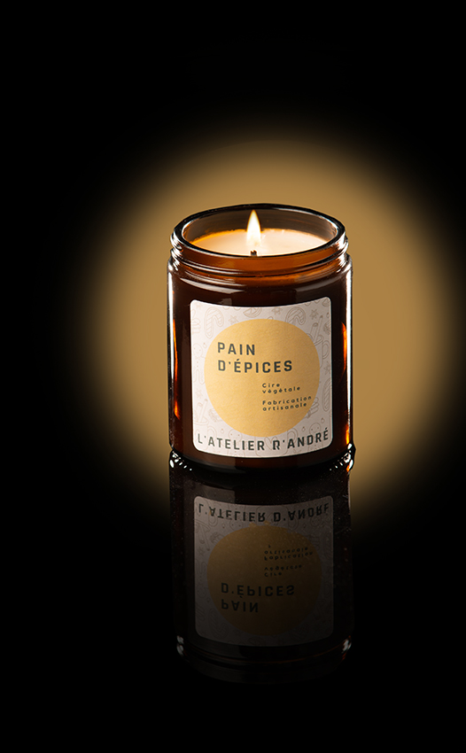 Bougie Parfumée Pain d'épices - 30 heures (155g)