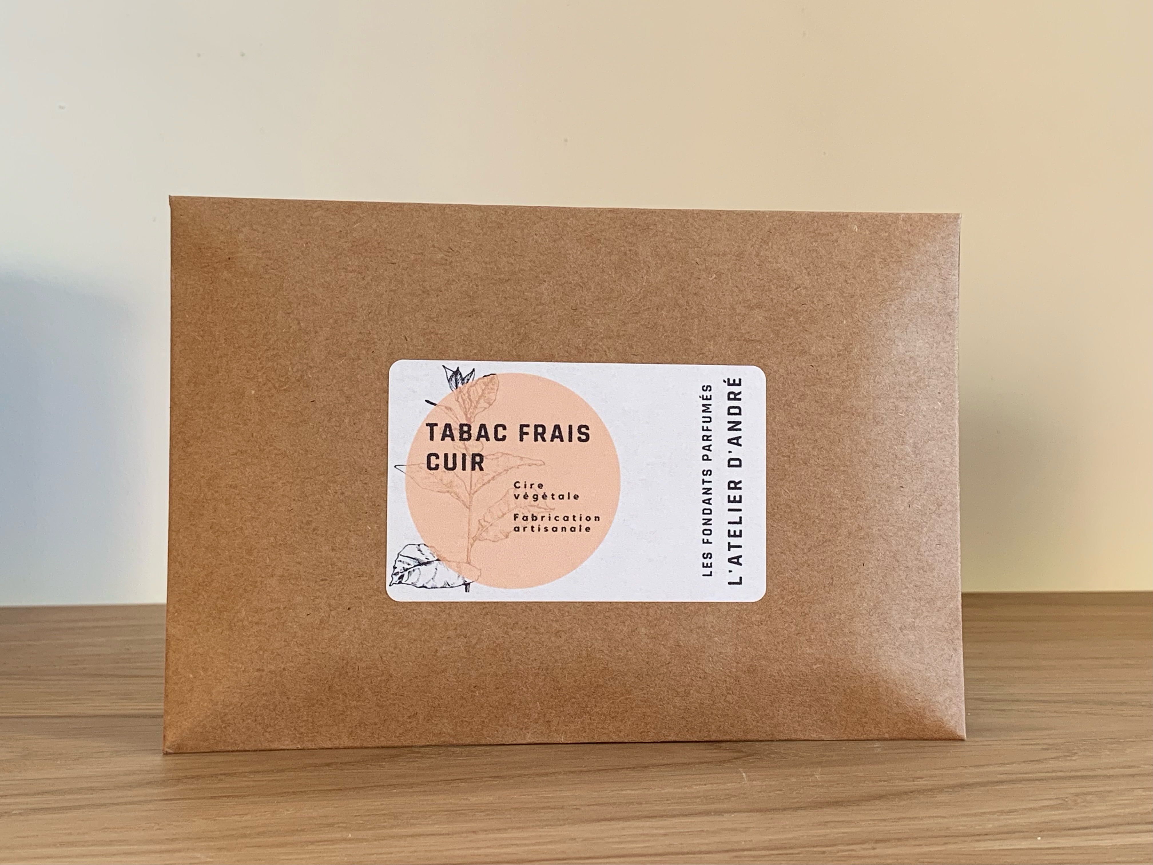Fondant Parfumé Tabac Frais - Cuir - Tablette 75g