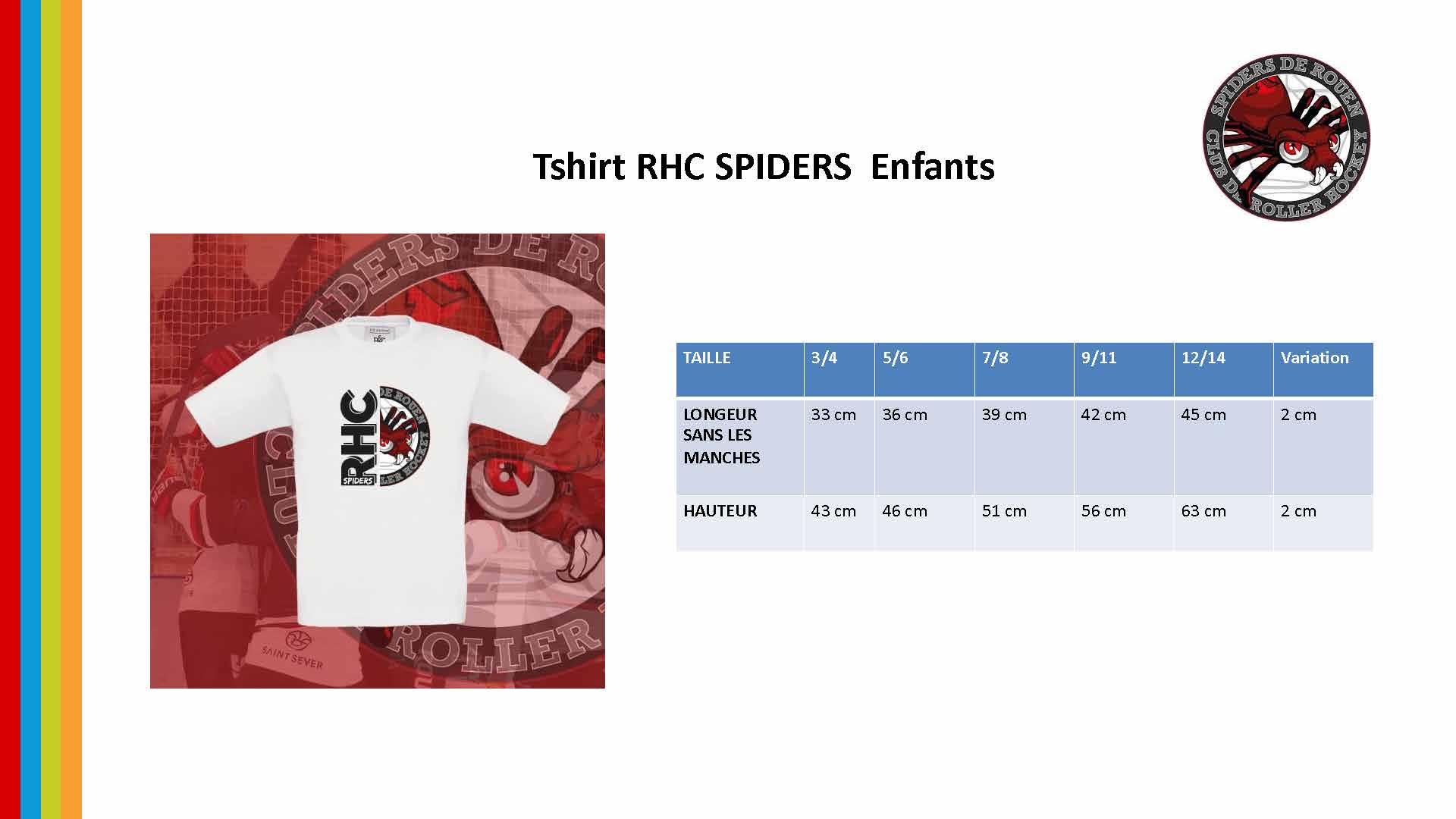 Tshirt RHC SPIDERS Enfants