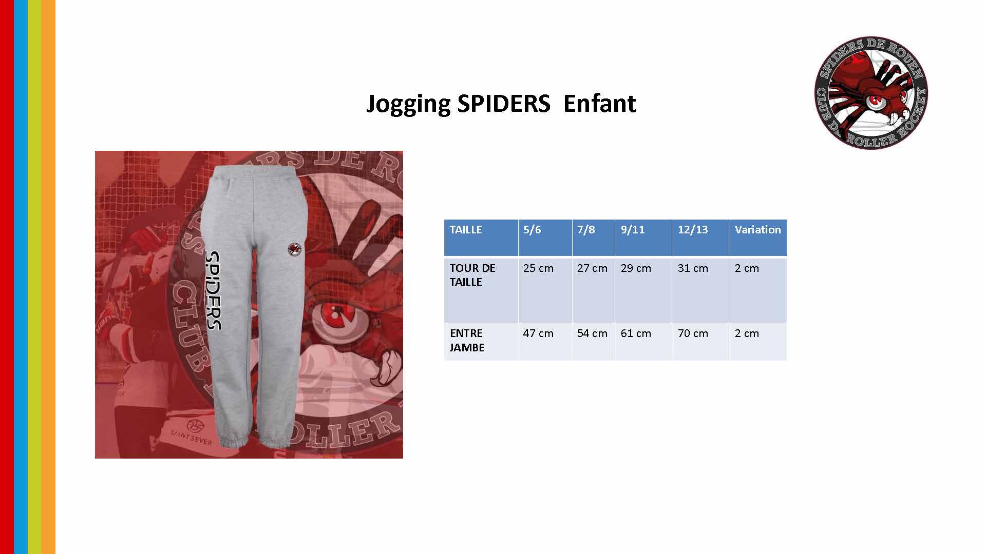 Jogging SPIDERS Enfant