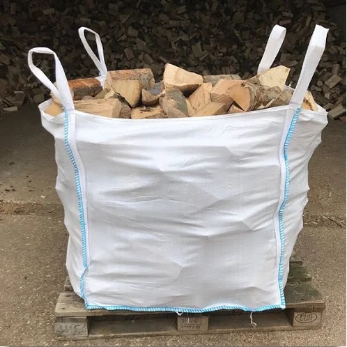 8" long split natural hardwood firewood seasoned log