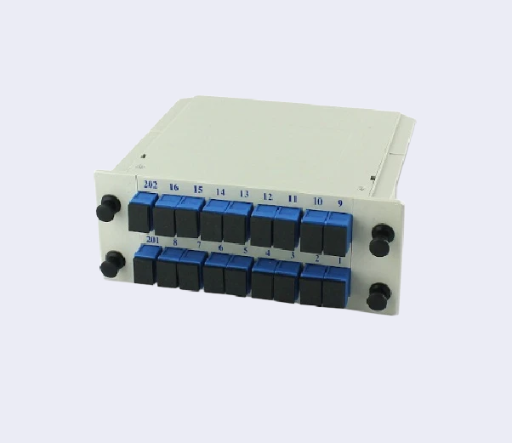 Fiber Optic LGX Module PLC Splitter 2xN