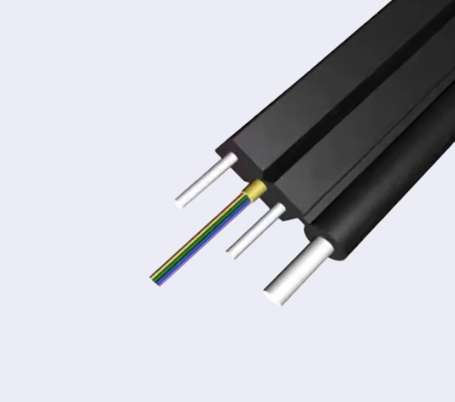 FTTH Drop Flat Fiber Optic Singlemode Cable