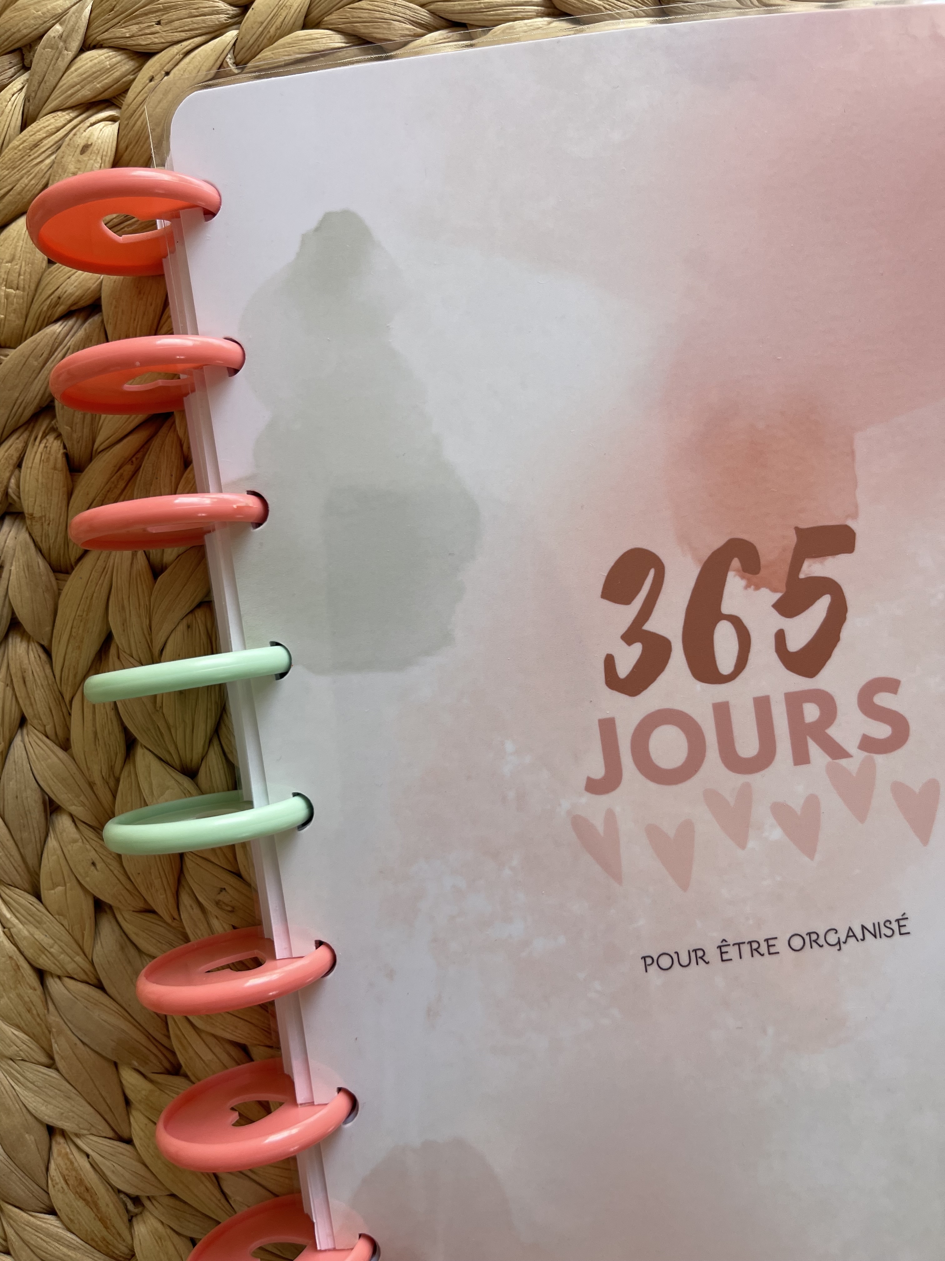 Agenda Visuel Colonnes - 2 reliures