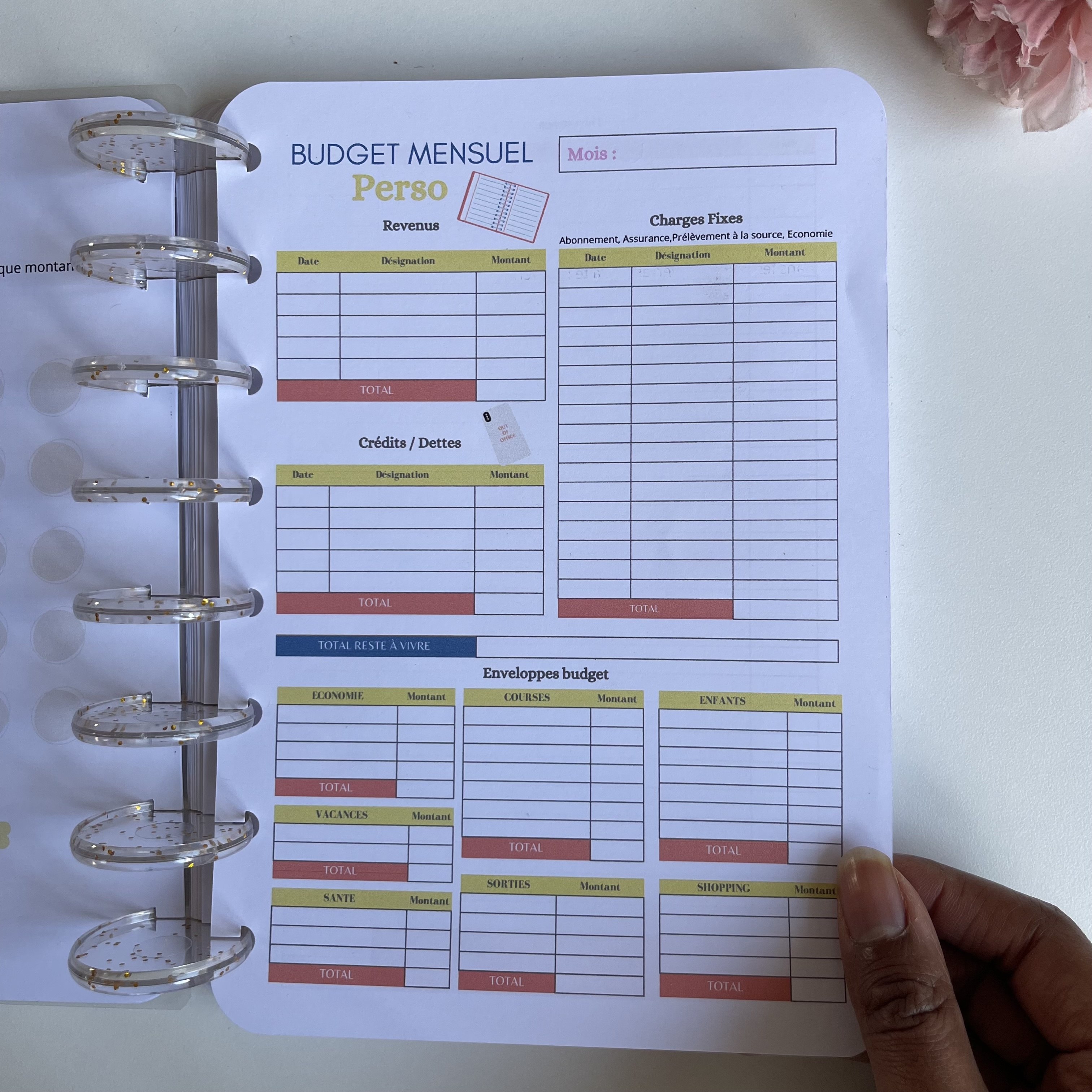 Recharges pour Agenda&Carnet