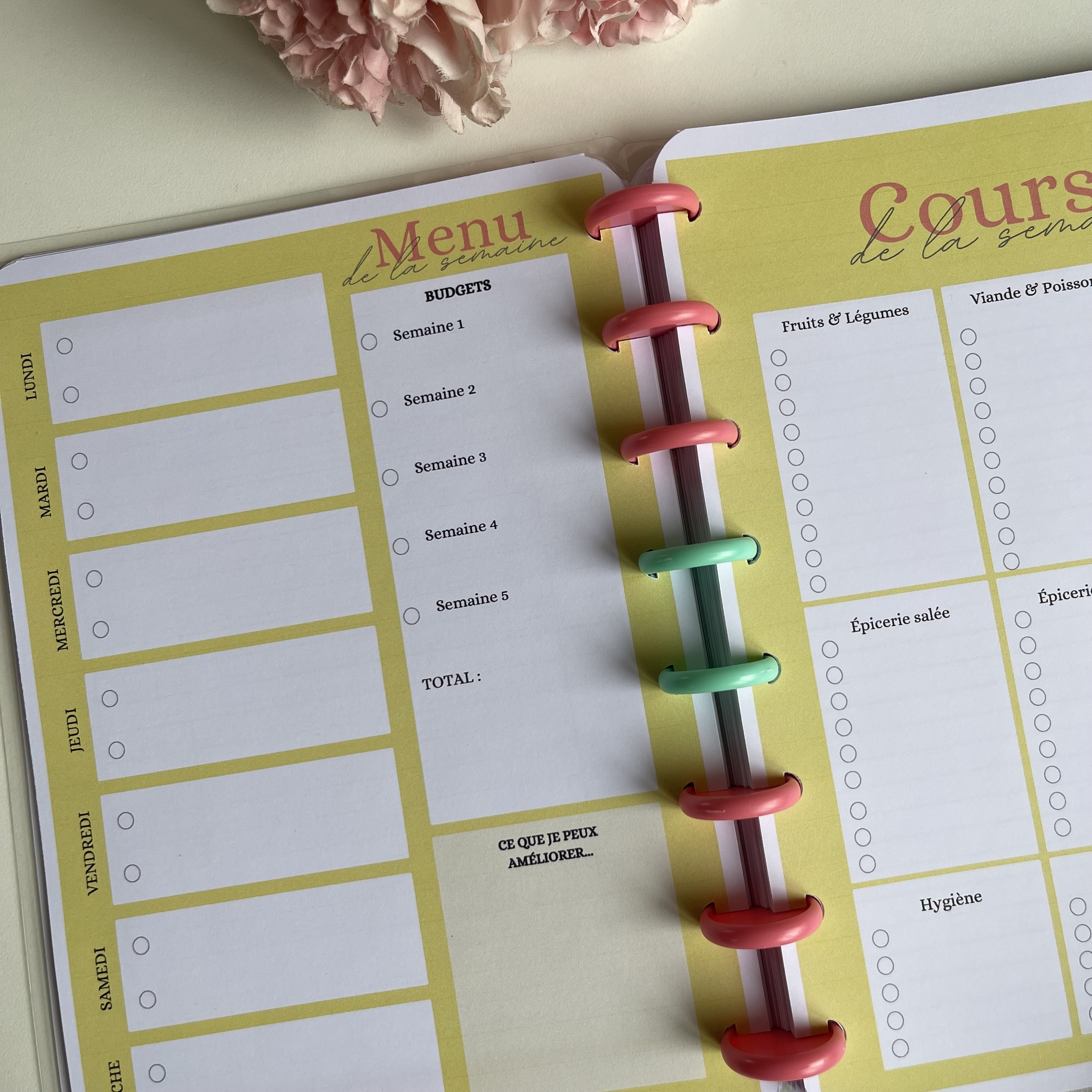 Recharges pour Agenda&Carnet