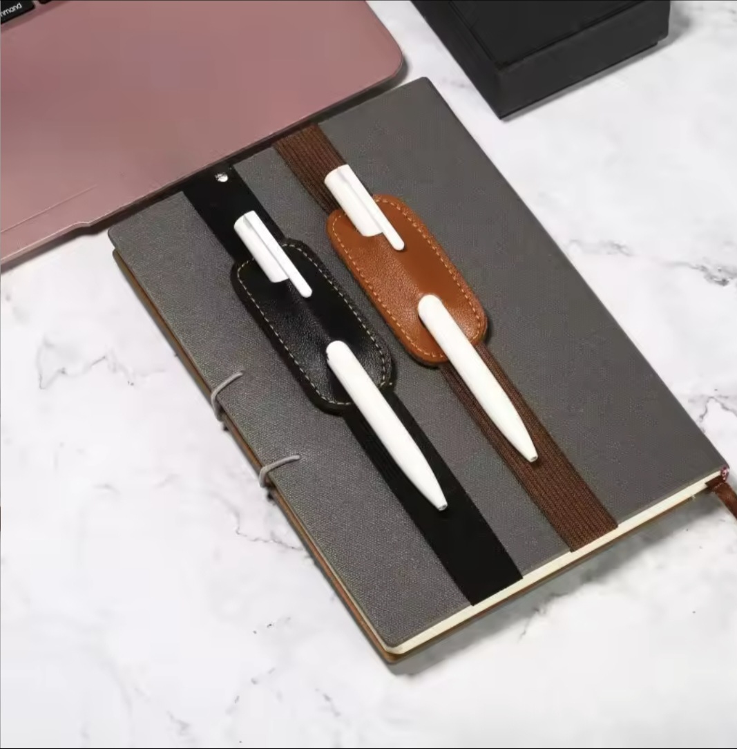 Porte Stylo Elastique - Cuir Vegan