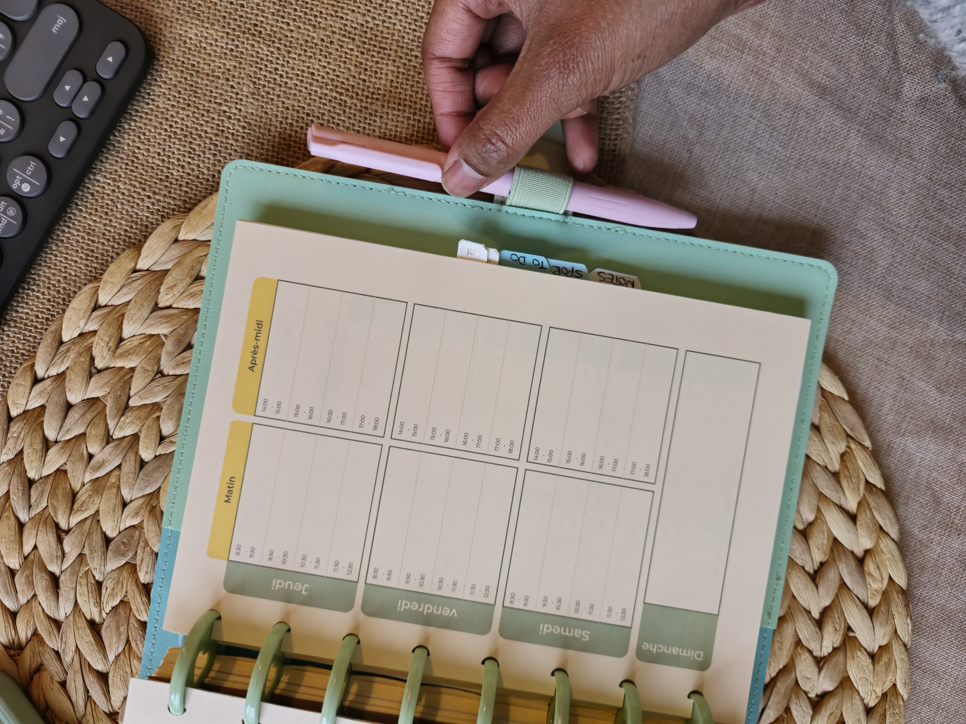 Protège carnet - Cuir Vegan