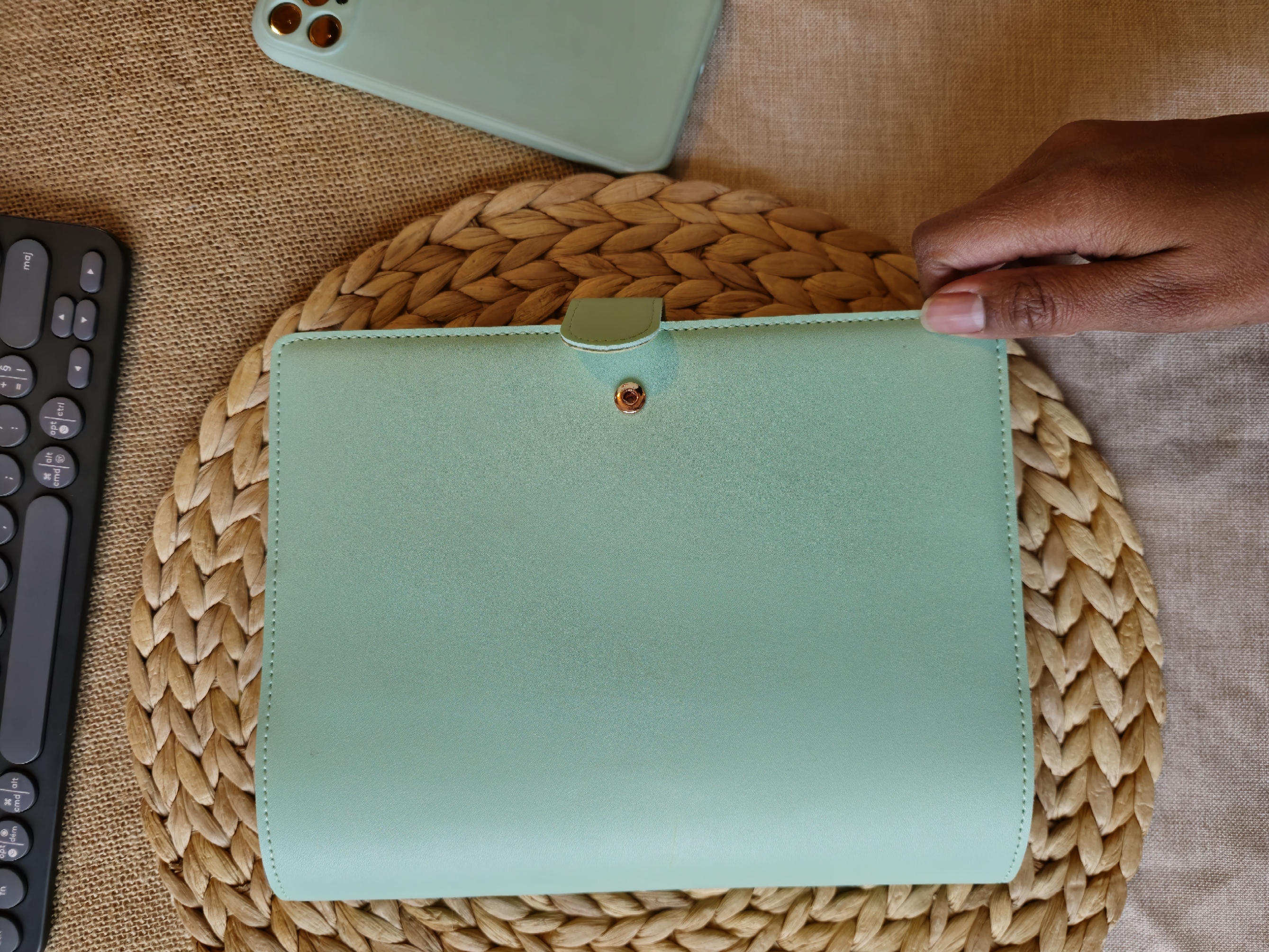 Protège carnet - Cuir Vegan