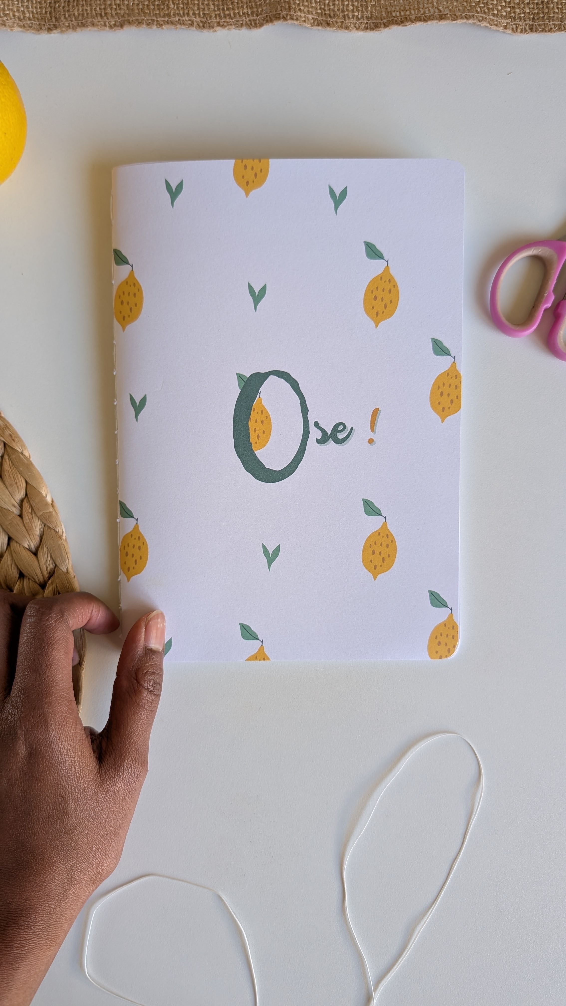 Lot de 2 Carnets 'Wonder Maman' et 'Ose'