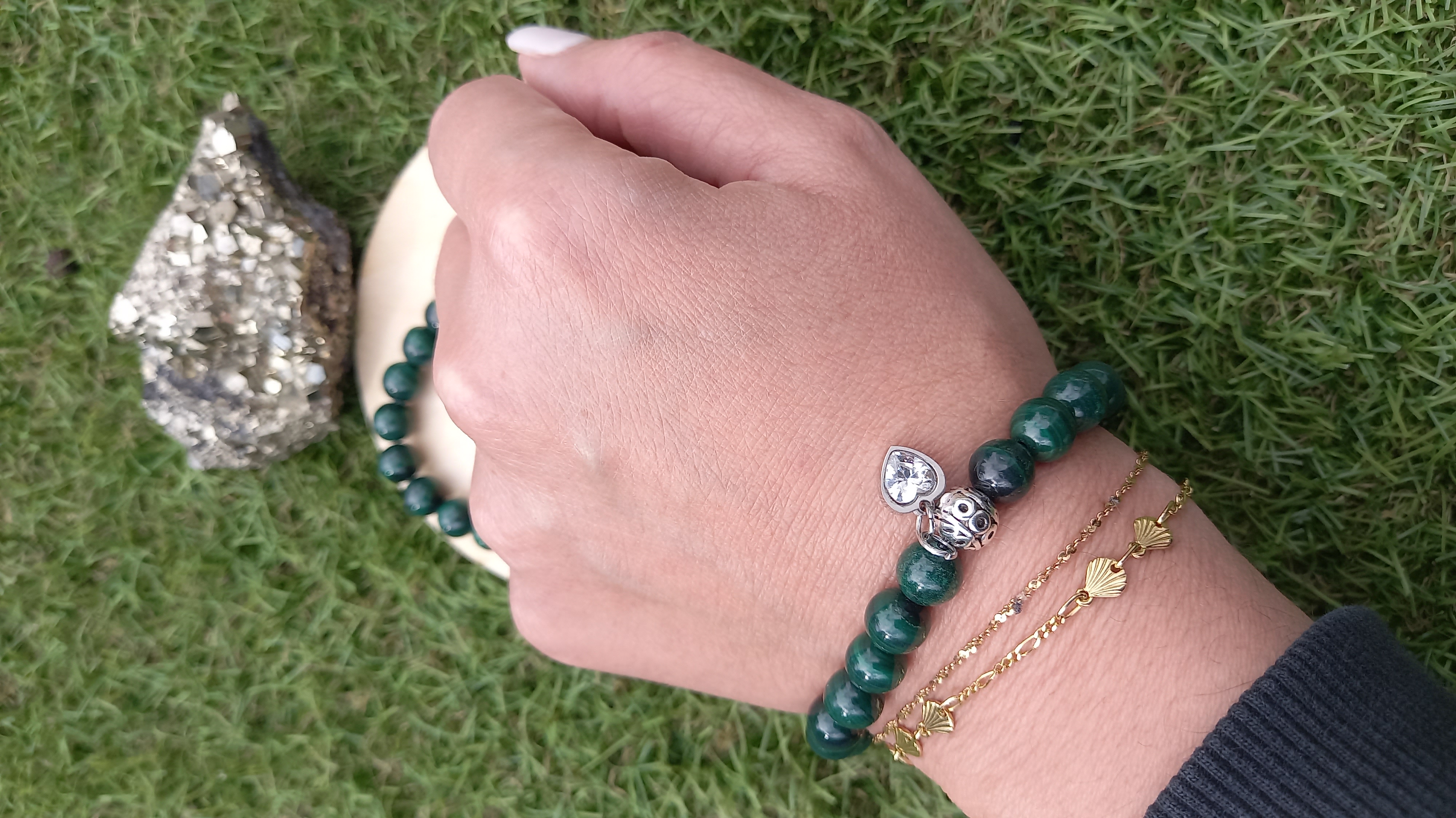 Pulseira Malaquite