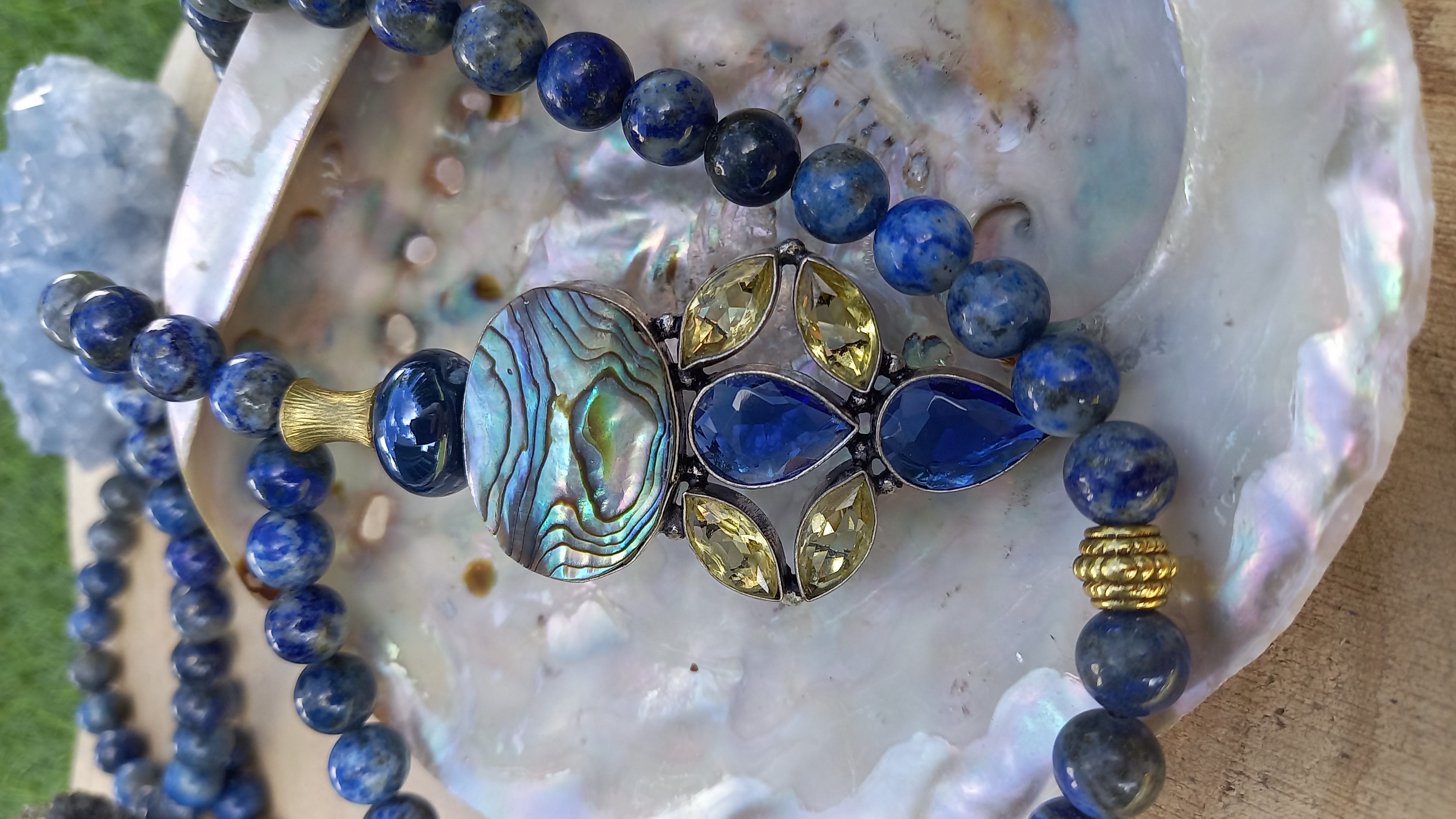Japamala Lapis - Lazuli - English