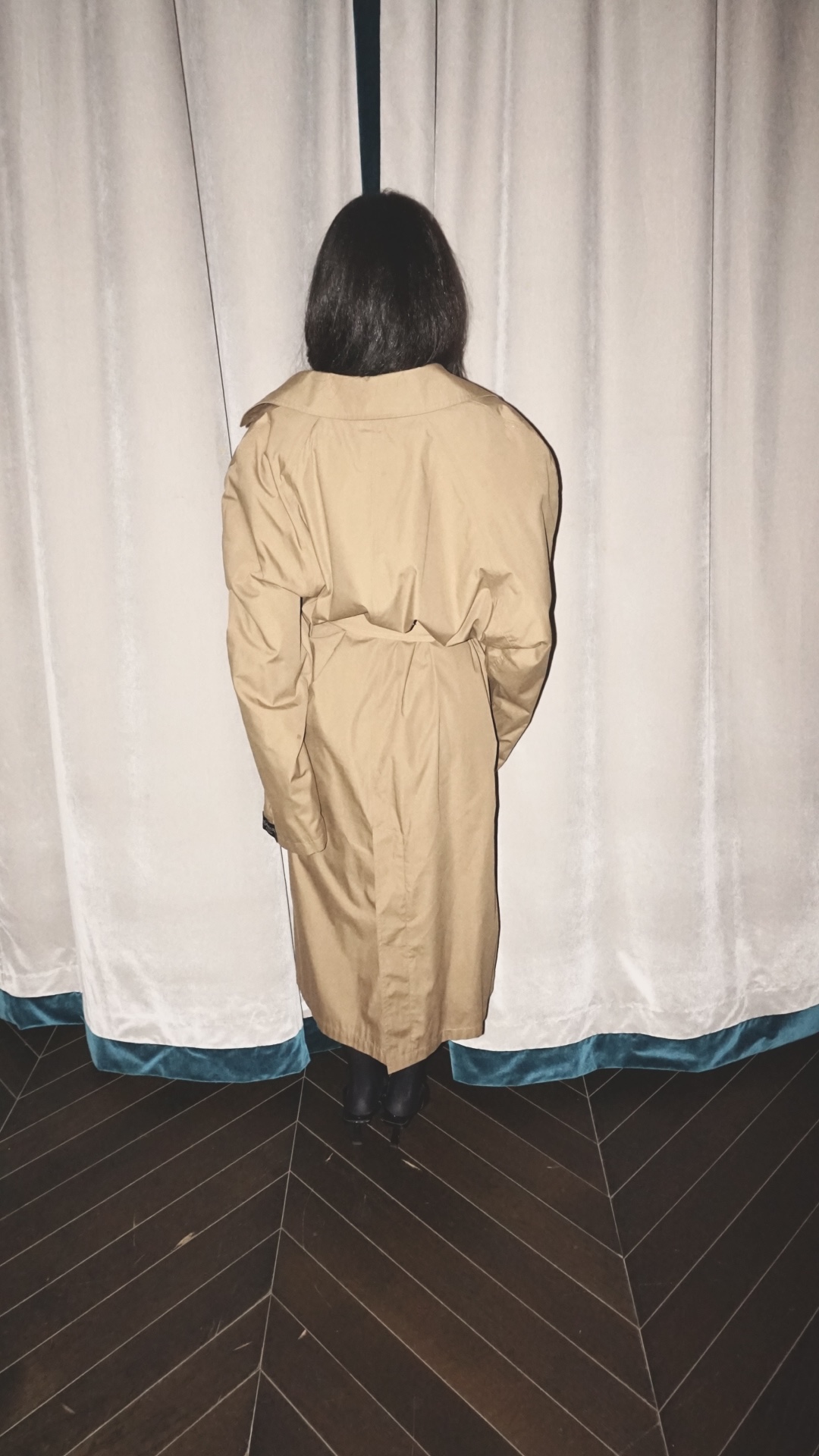 ULTRA RARE ARCHIVAL YSL TRENCH — EARLY 1990s RUNWAY MENSWEAR COLLECTION