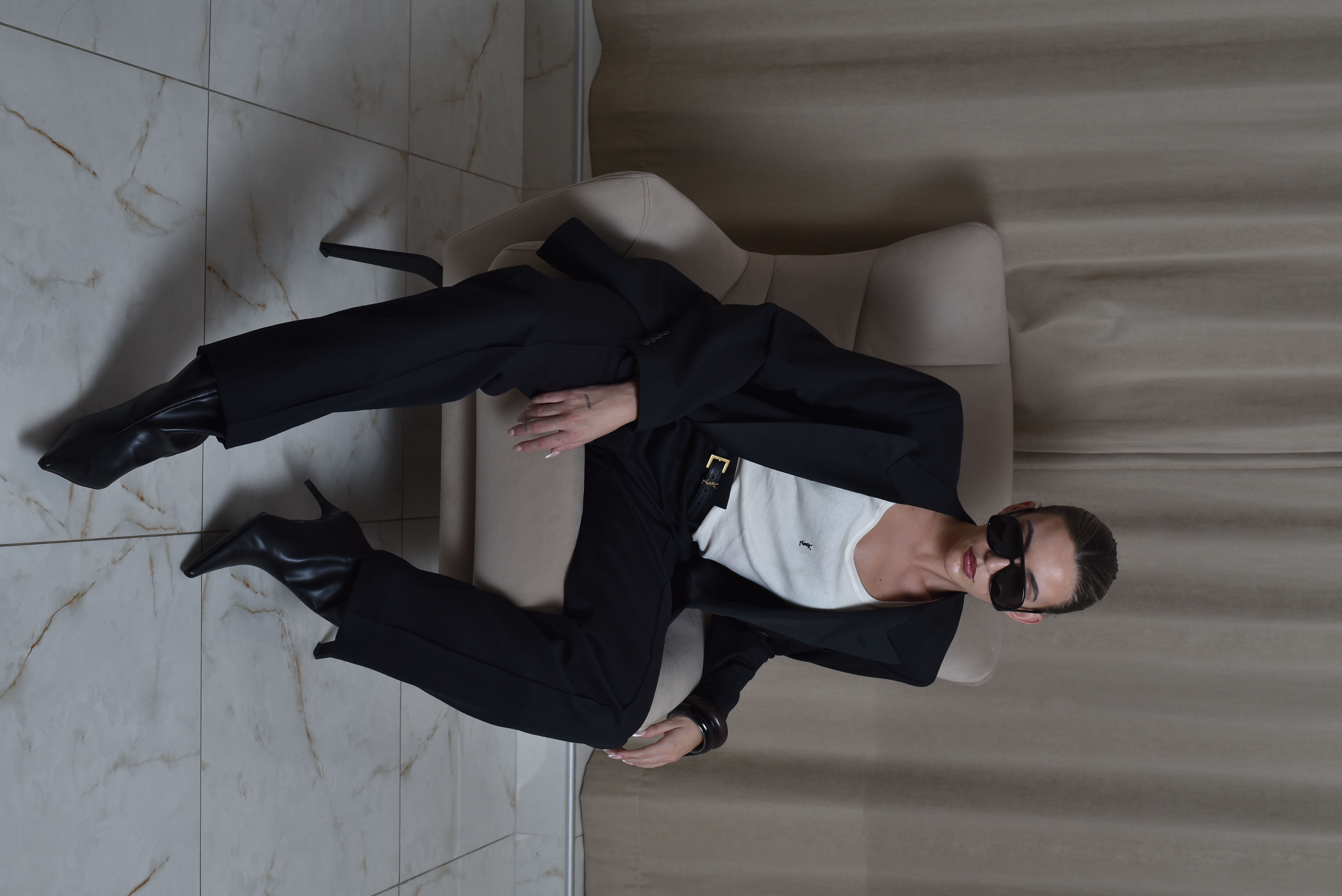 SATIN SEDUCTION | ВИНТИДЖ АРХИВЕН БЛЕЙЗЪР YSL