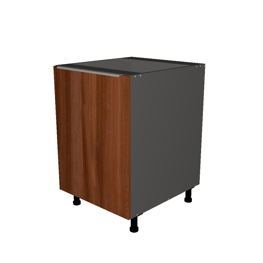 PULL-OUT TRASH CABINET WITH FULL HEIGHT DOOR  -  26 INCHES DEEP