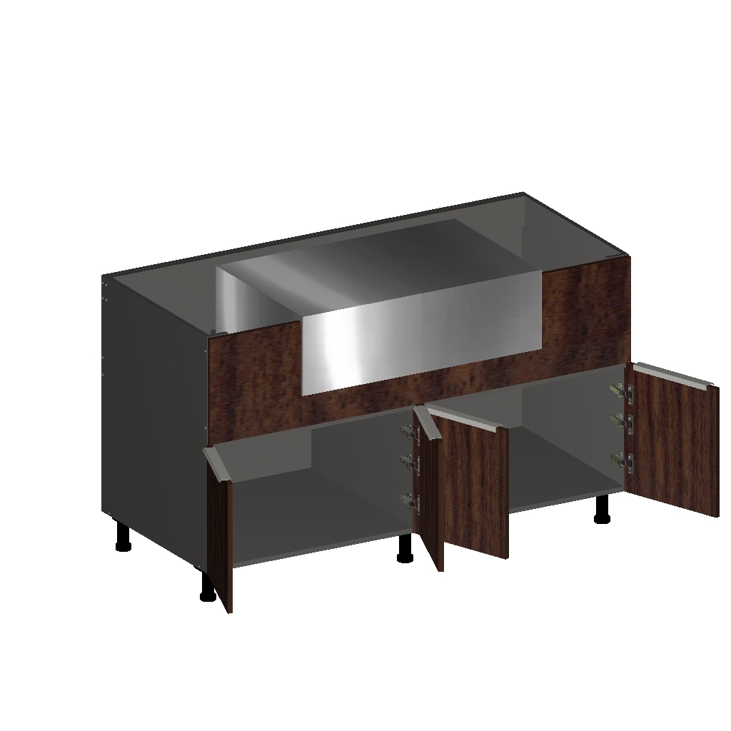 GRILL CABINET 4 DOOR  -  26 INCHES DEEP