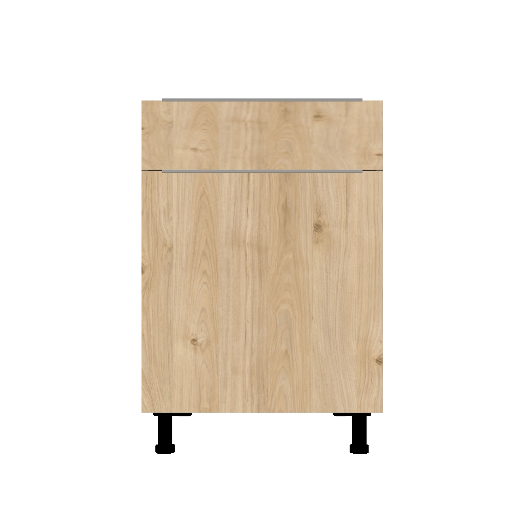 BASE CABINET WITH 1 TOP DRAWER 1 DOOR -  26 INCHES DEEP