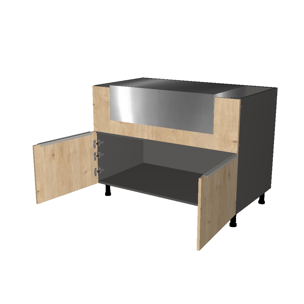 GRILL CABINET 2 DOOR  -  26 INCHES DEEP