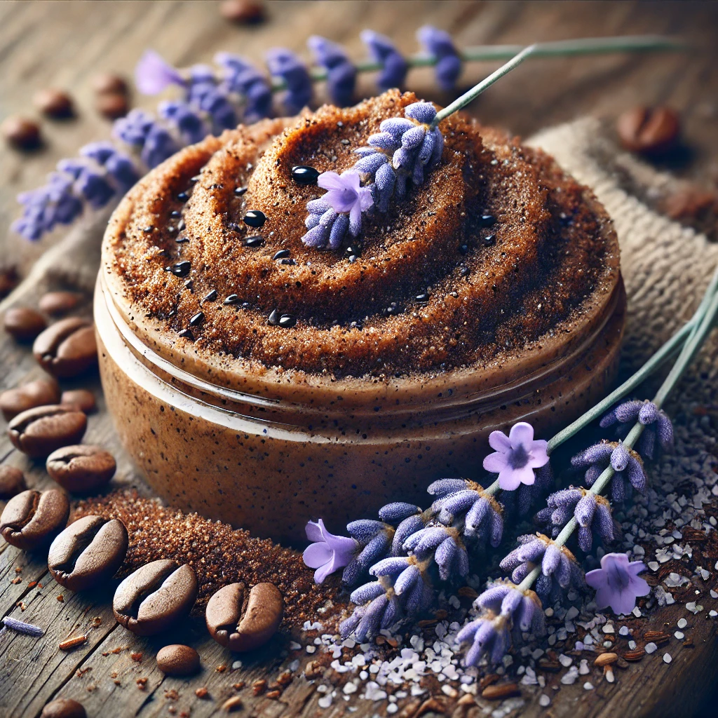 Chocolate Lavender Facial Scrub