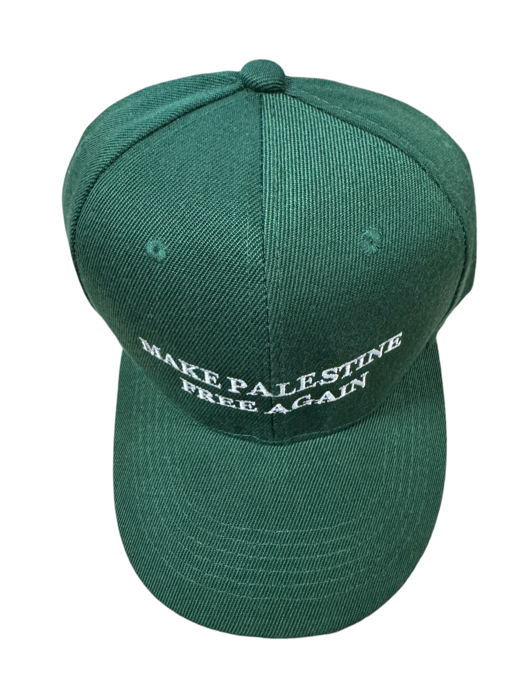 Make Palestine Free Again Gorra Verde 