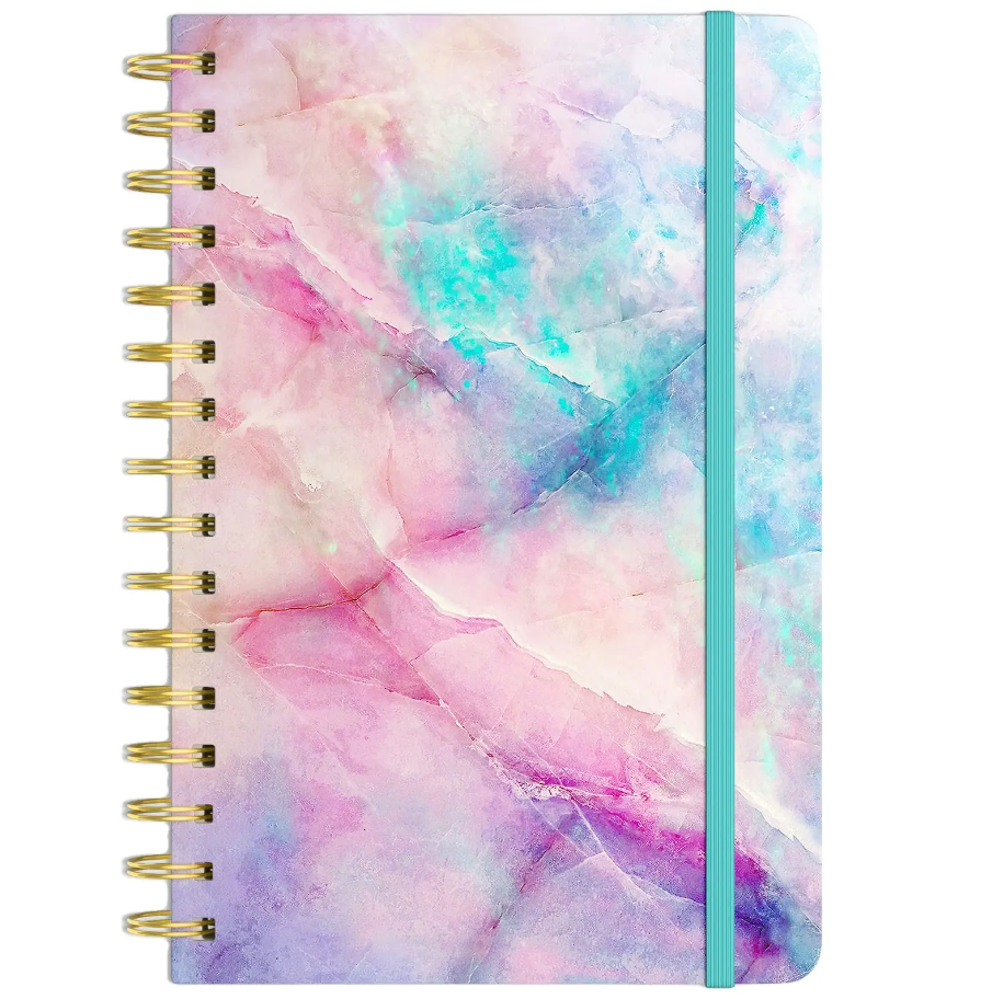 Coil Bound A5 Blank Notebooks (Bulk Order 100)