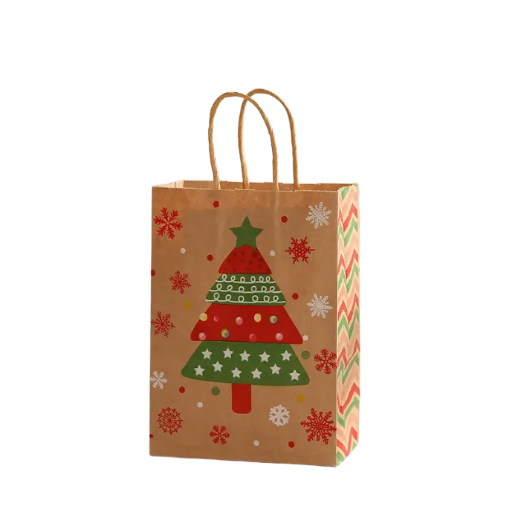 Kraft Shopping Bags (Bulk Order - 50)