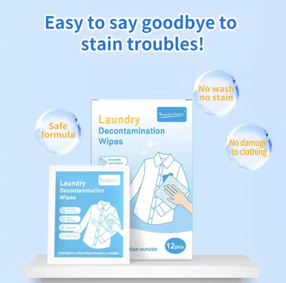 Laundry Cleaning Wipes