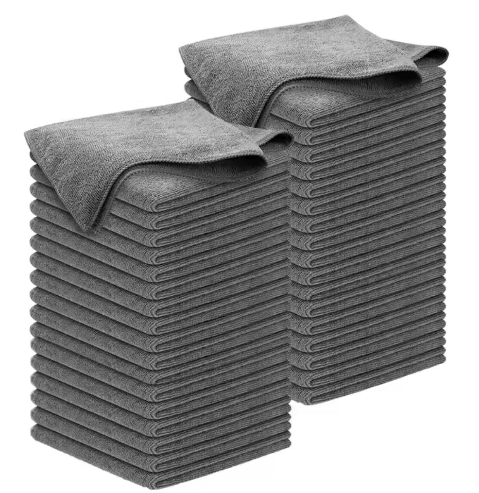 Microfiber cleaning clothes for car