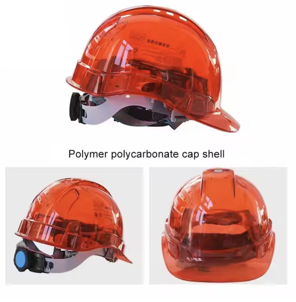 HBC Clear Mining Hard Hats 