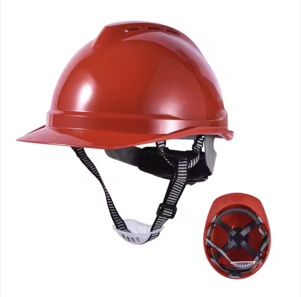 Vented Safety Helmet Light Hard 