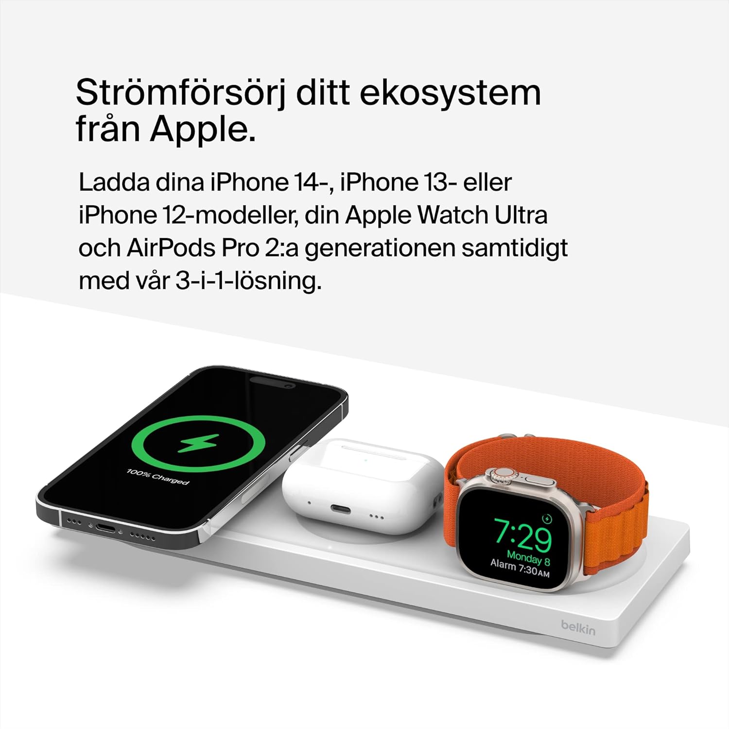 Belkin MagSafe 3 in 1 Fast Wireless Charger