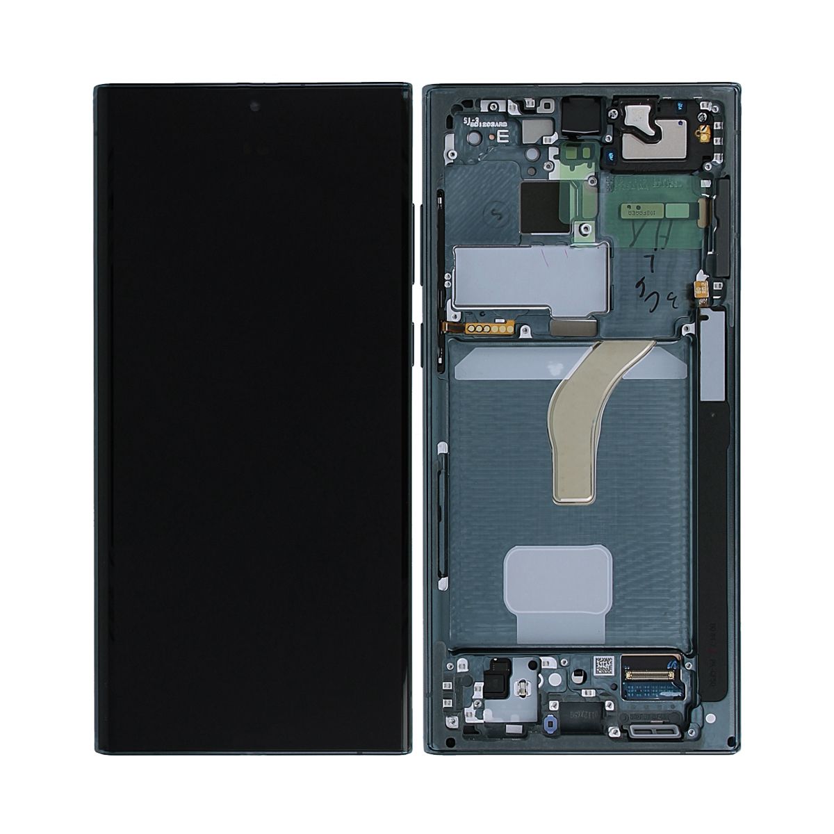 Samsung Galaxy S22 Ultra (SM-S908B) Skärm med LCD Display Original - Grön