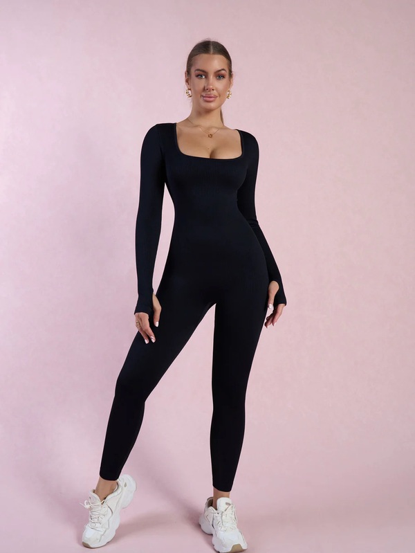 Long Sleeve Jumpsuit