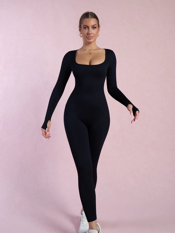 Long Sleeve Jumpsuit