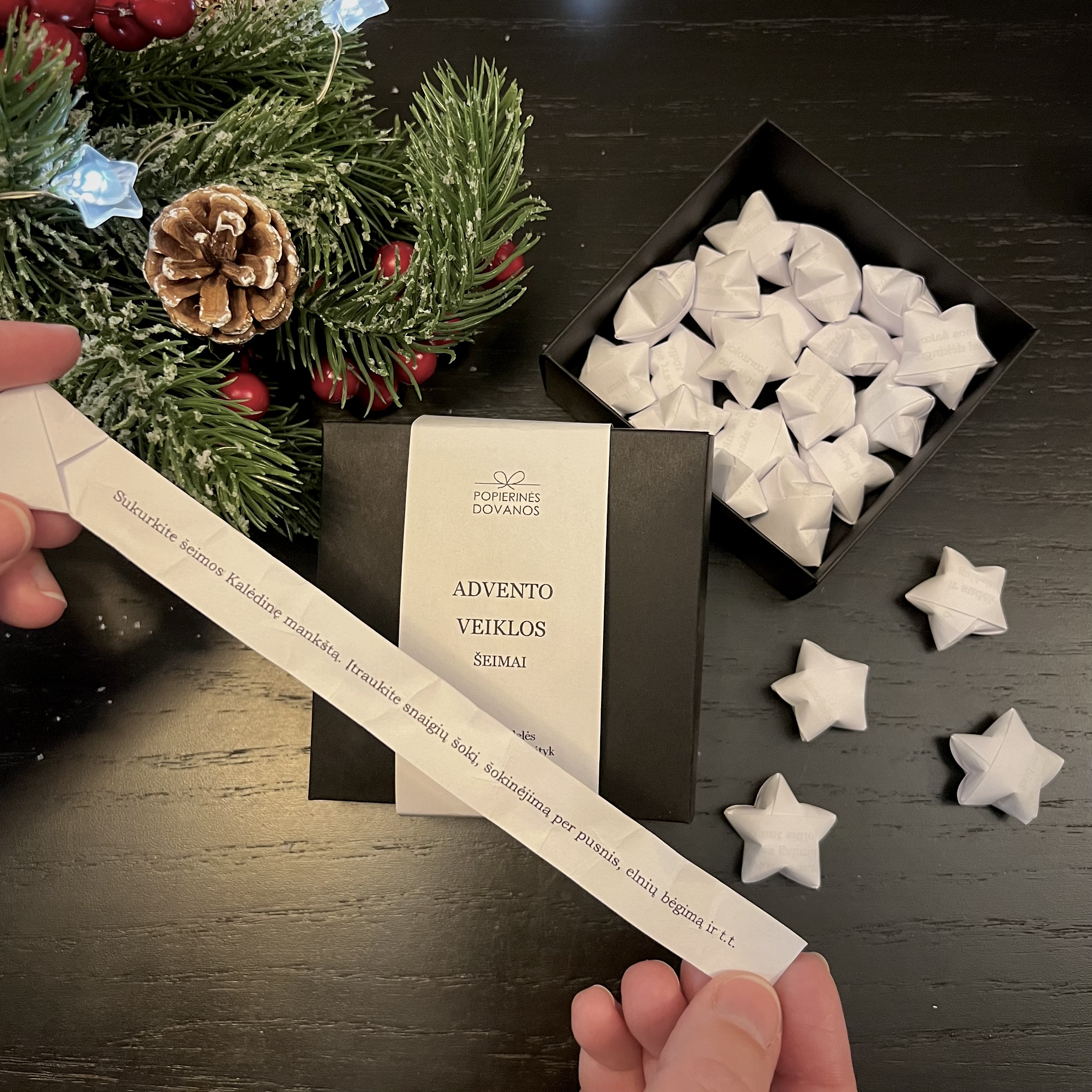 Advento veiklos šeimai