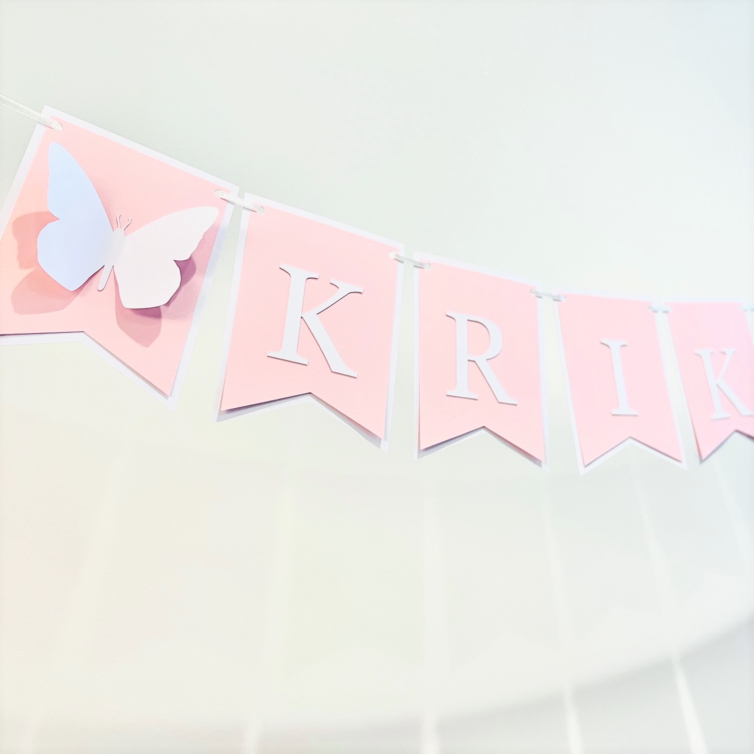 Popierinė girlianda "Krikštynos"