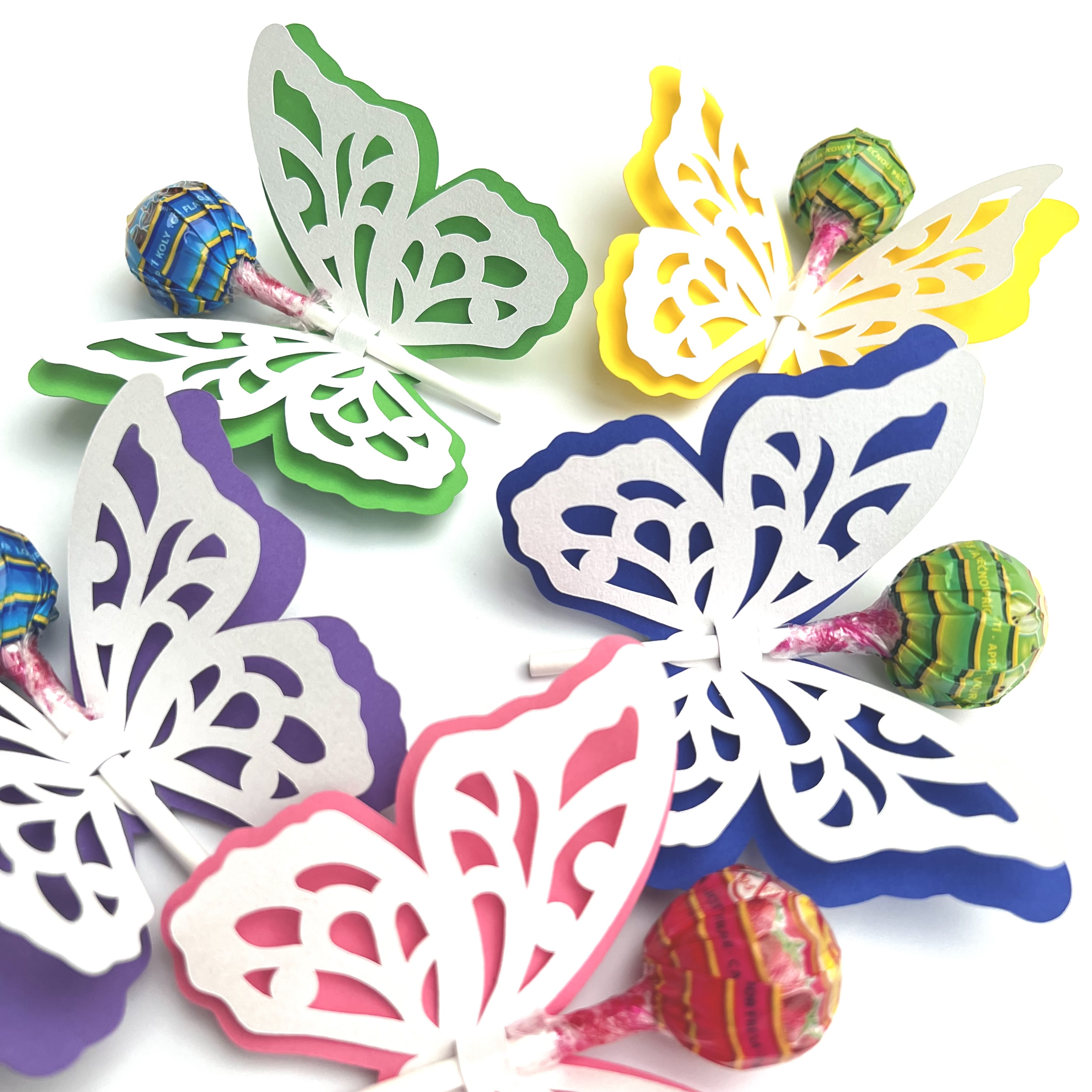 Dvigubas drugelis ledinukams