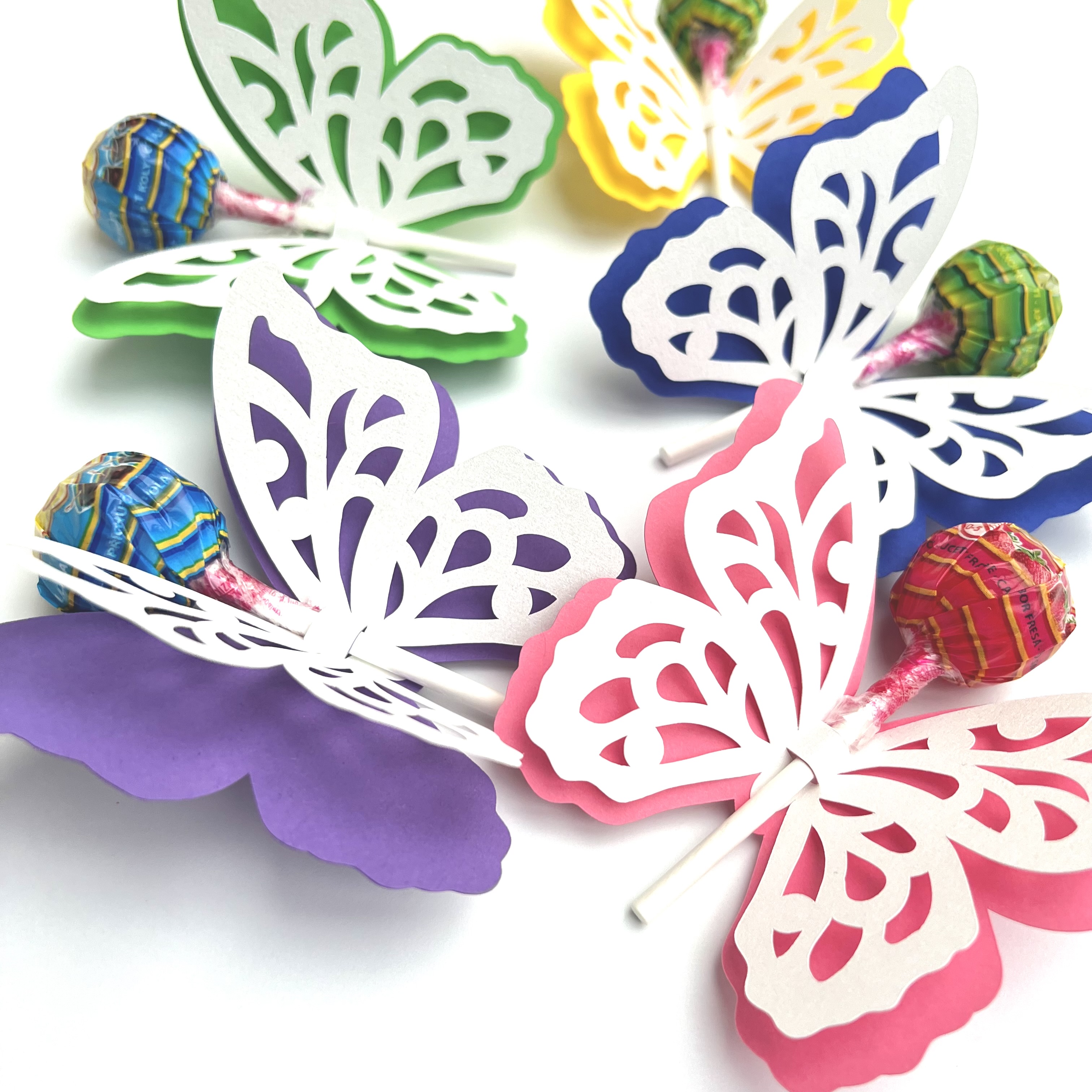 Dvigubas drugelis ledinukams