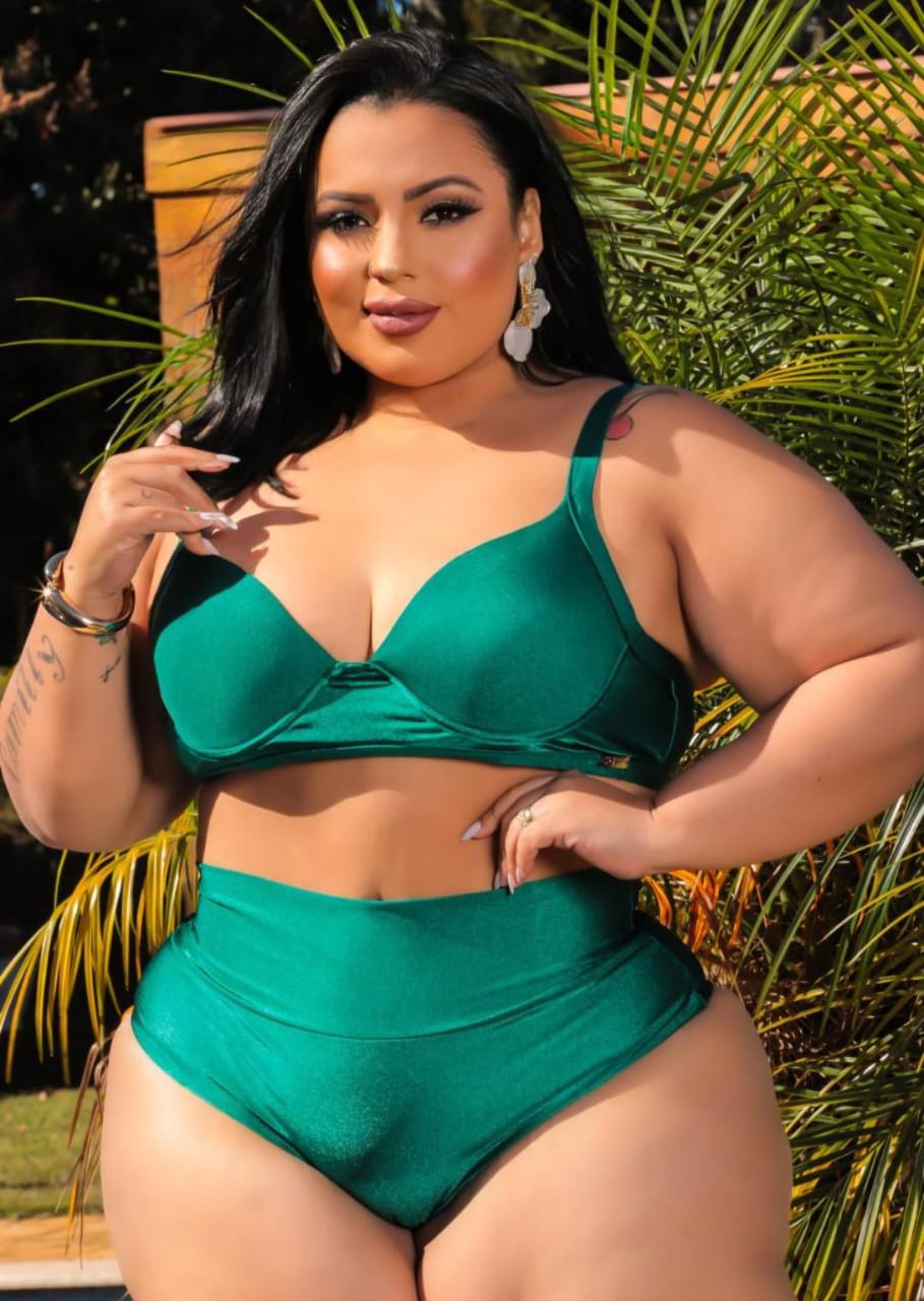 Calcinha de biquíni Pala Alta Plus Ref: 1020