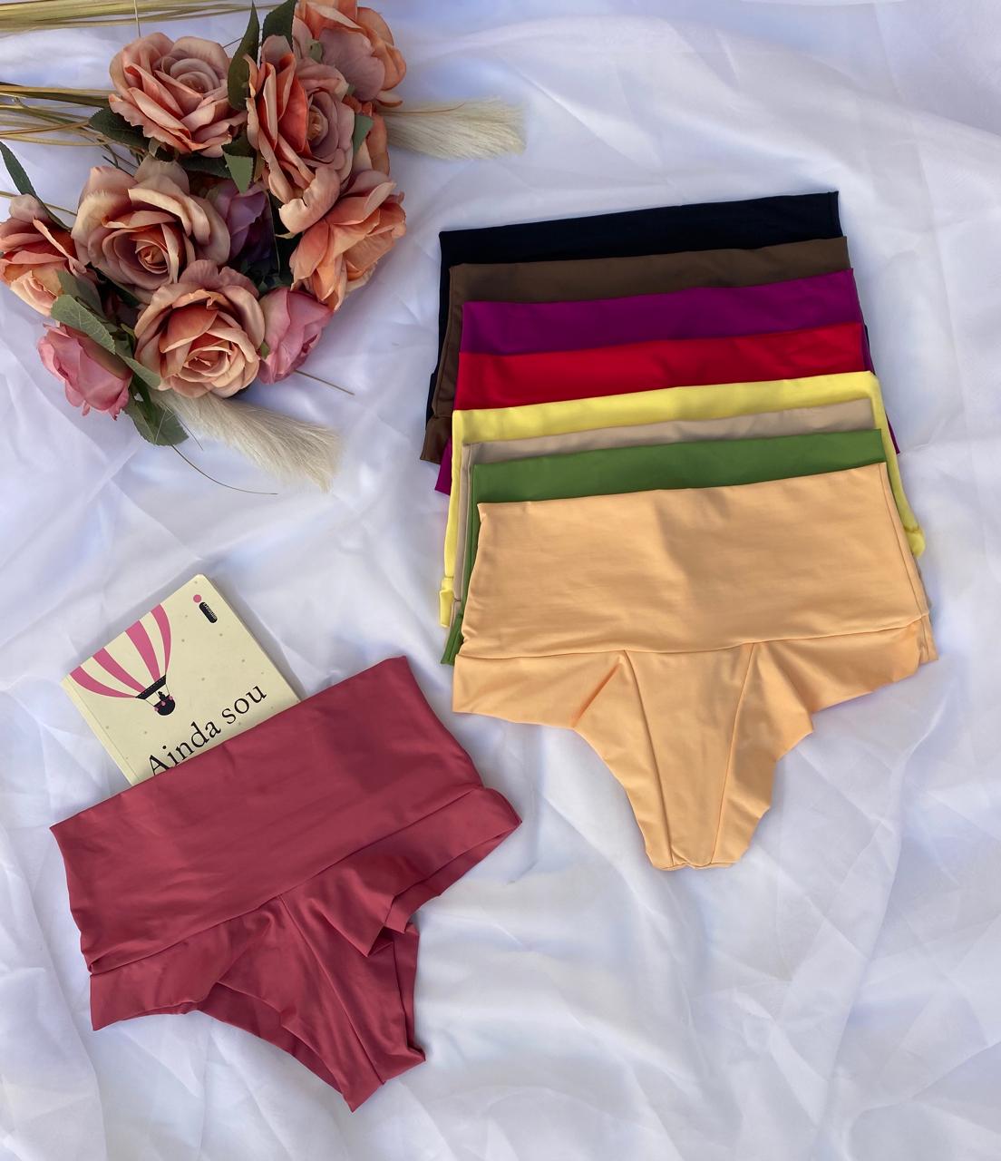 Calcinha Pala Alta Valentina Plus Ref: 142