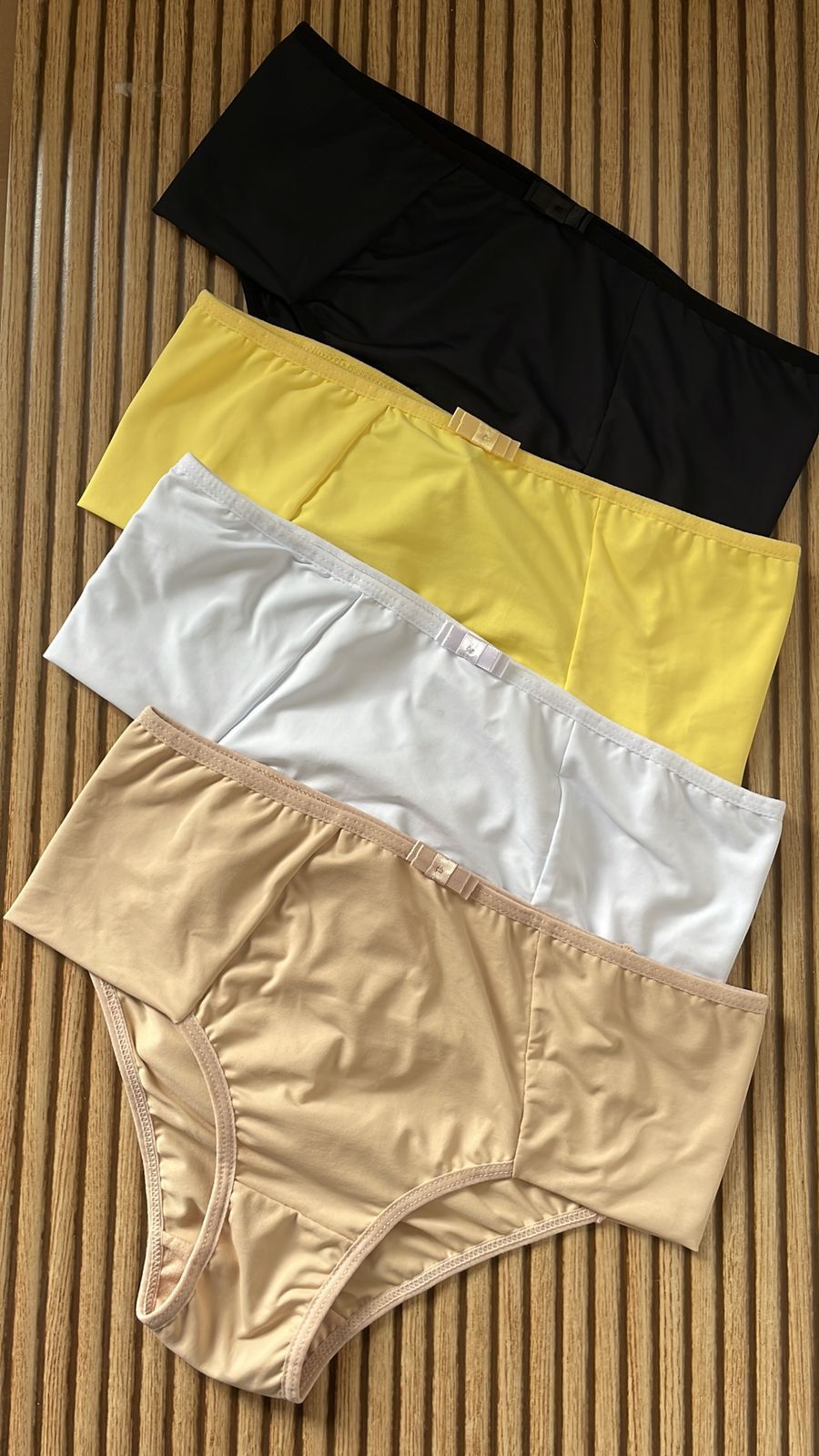 Calcinha básica cós alto Ref: 241