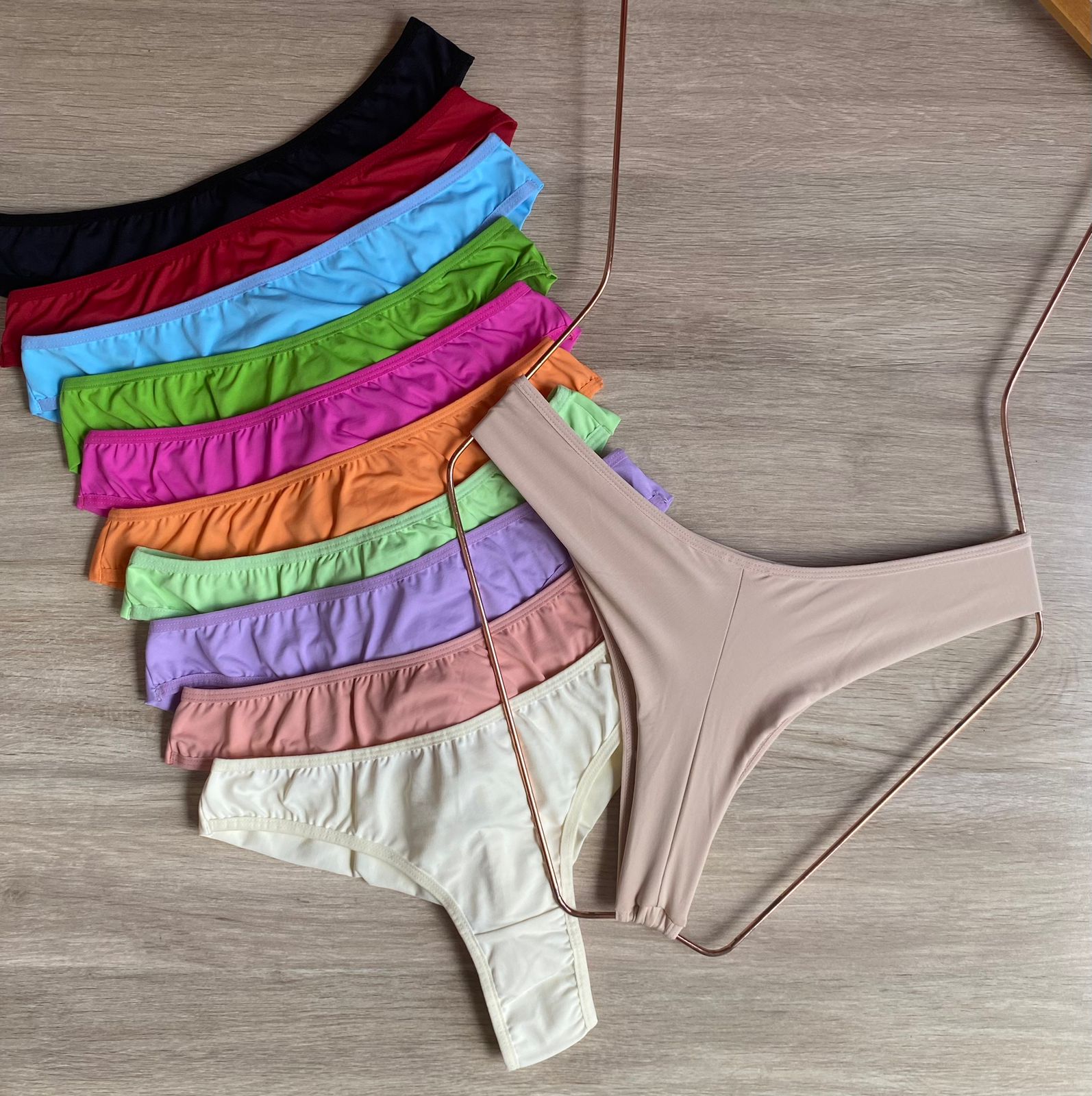 Calcinha basica fio duplo Ref: 151