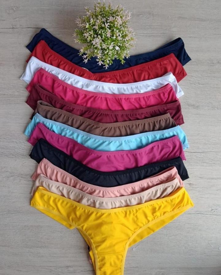 Calcinha basica fio duplo Ref: 151