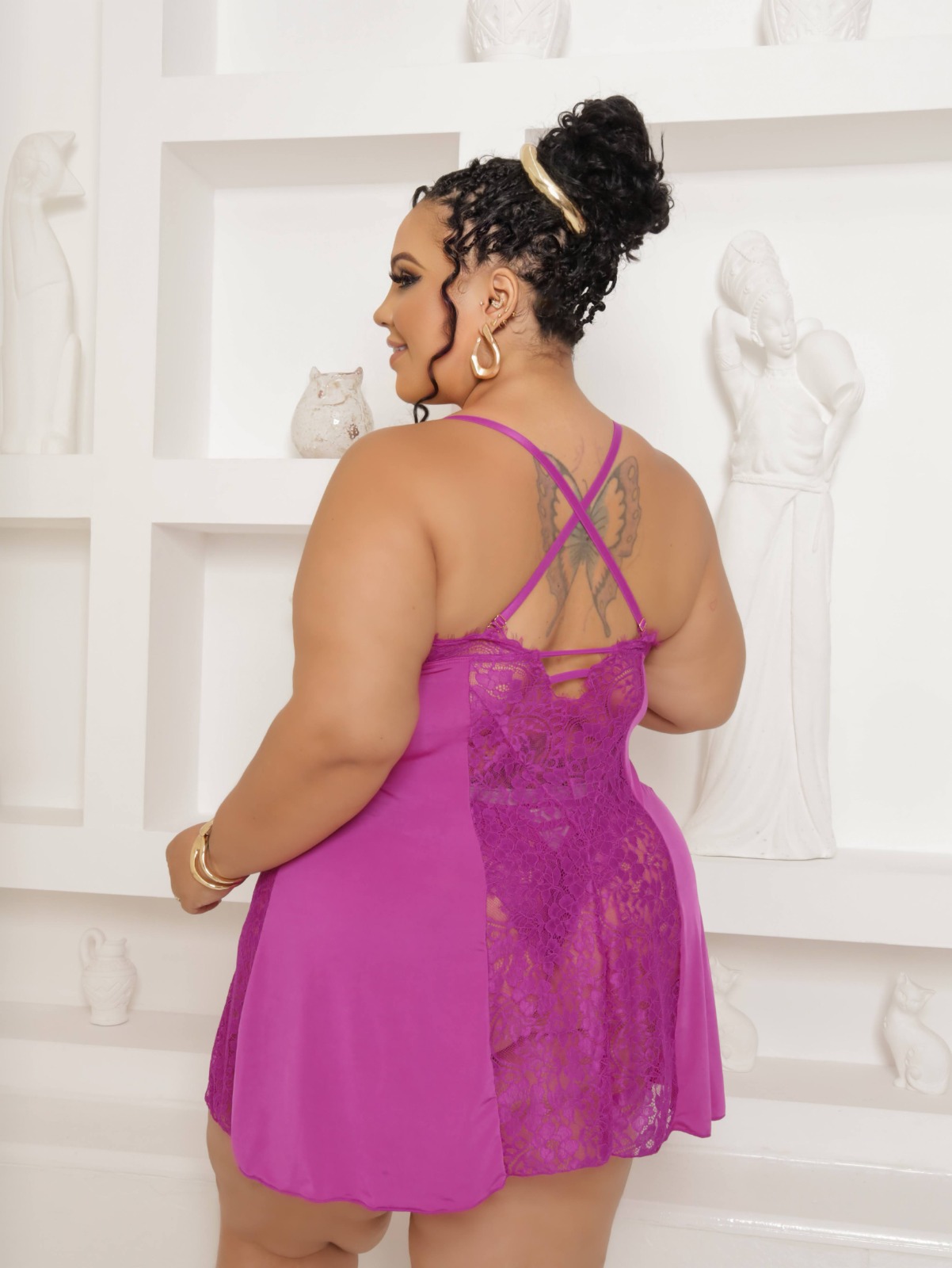 Camisola Elysia Plus Size Ref: 539