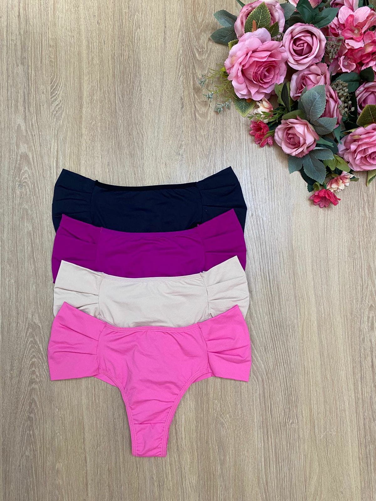 Calcinha Violeta Plus Size Ref: 153