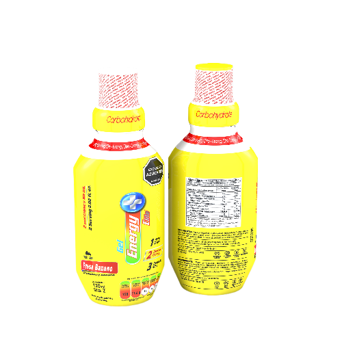 Energy Shot 120 ml fresa banano