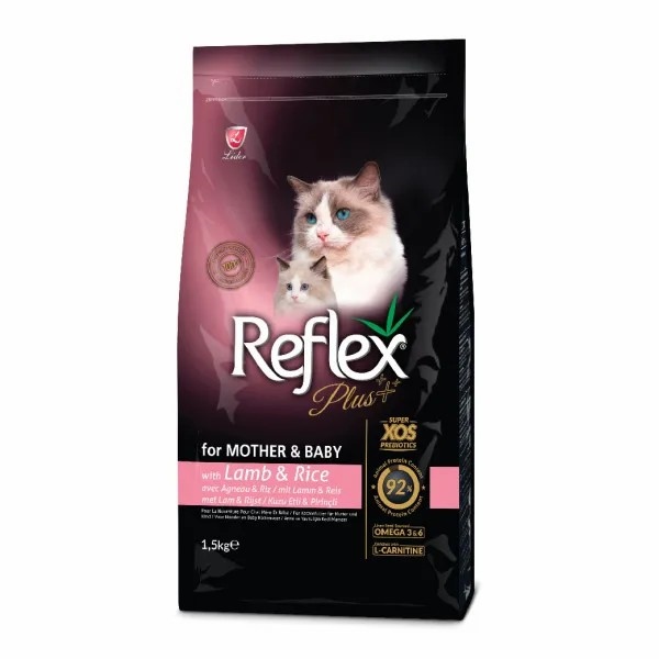 Reflex Plus Mother And Baby Cat Food Lamb & Rice