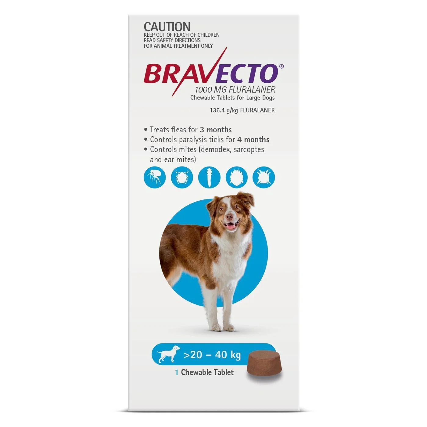 VIÊM TRỊ GHẺ, VIÊM DA BRAVECTO