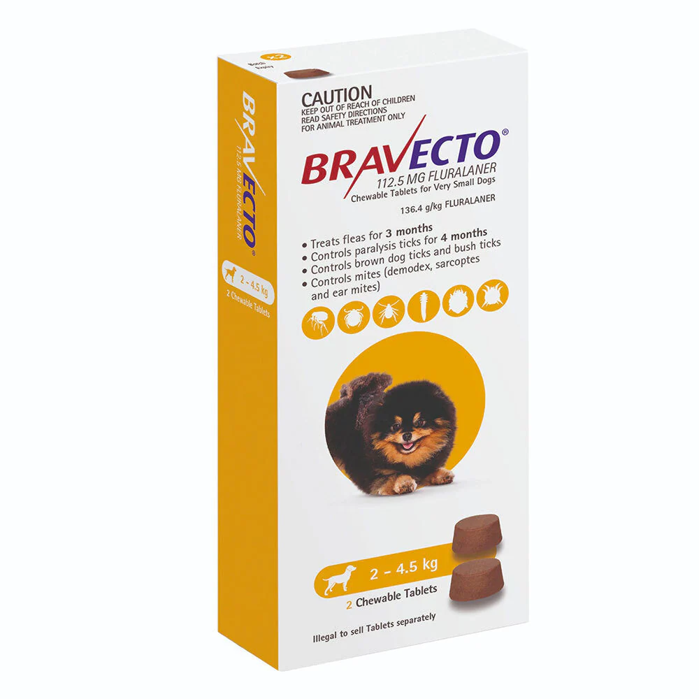 VIÊM TRỊ GHẺ, VIÊM DA BRAVECTO