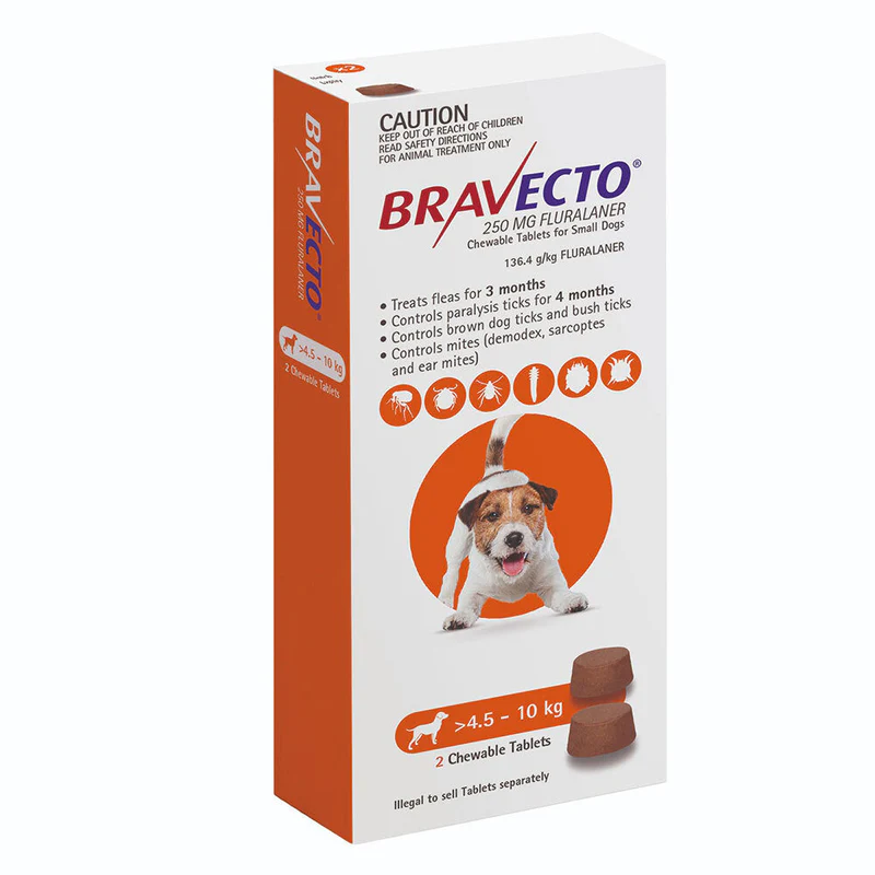 VIÊM TRỊ GHẺ, VIÊM DA BRAVECTO